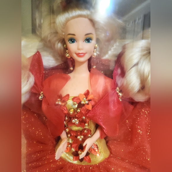 NEW BARBIE'S VINTAGE 1993 HAPPY HOLIDAYS SPECIAL EDITION - Picture 5 of 9